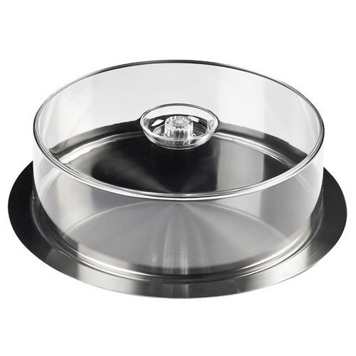 CATERING CIRCULAR INOXIBAR CON CUPULA 35CMS